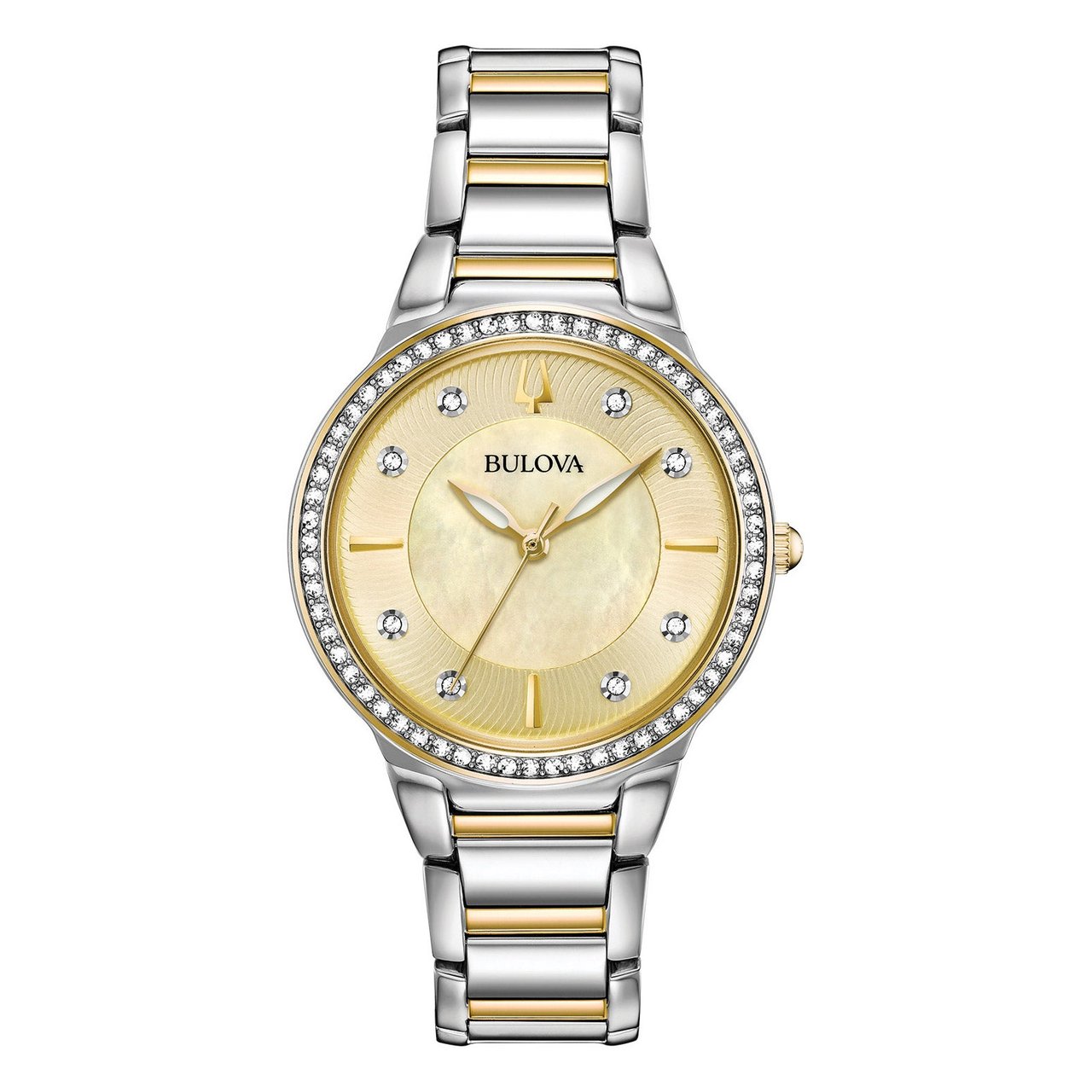 Bulova Mother-of-Pearl Women's Quartz Watch - Image 1