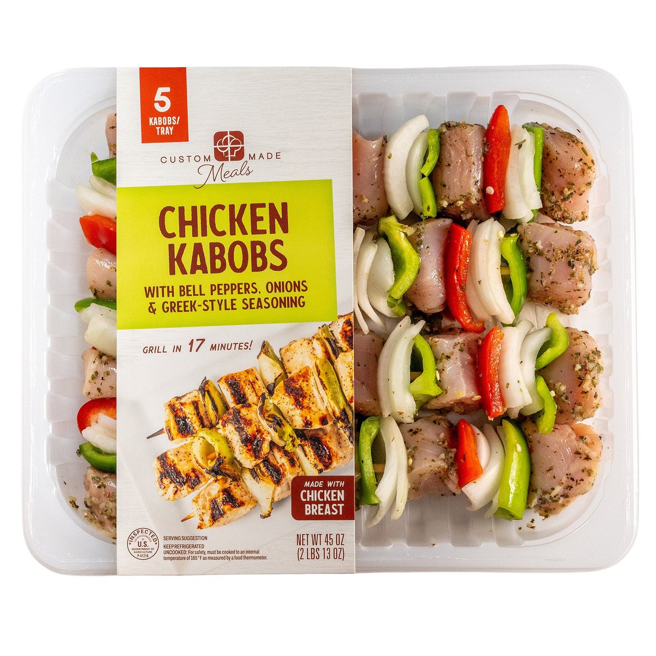 Custom Made Meals Chicken Kabobs 48 oz - Image 1