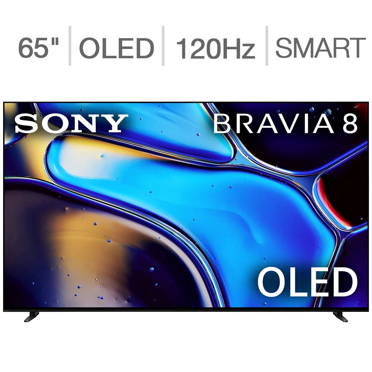 Sony 65" BRAVIA 8 65" Class (64.5" Diag) 4K UHD OLED TV - Image 1