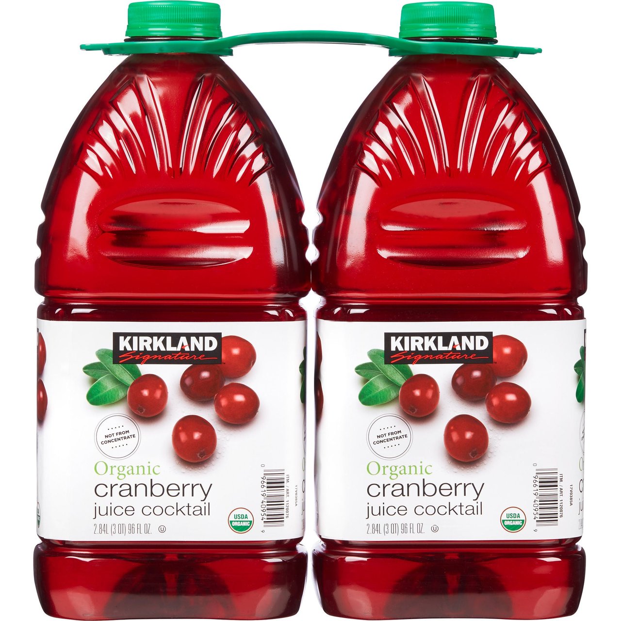 KIRKLAND SIGNATURE ORGANIC NFC CRANBERRY JUICE COCKTAIL 2/96 OZ - Image 1
