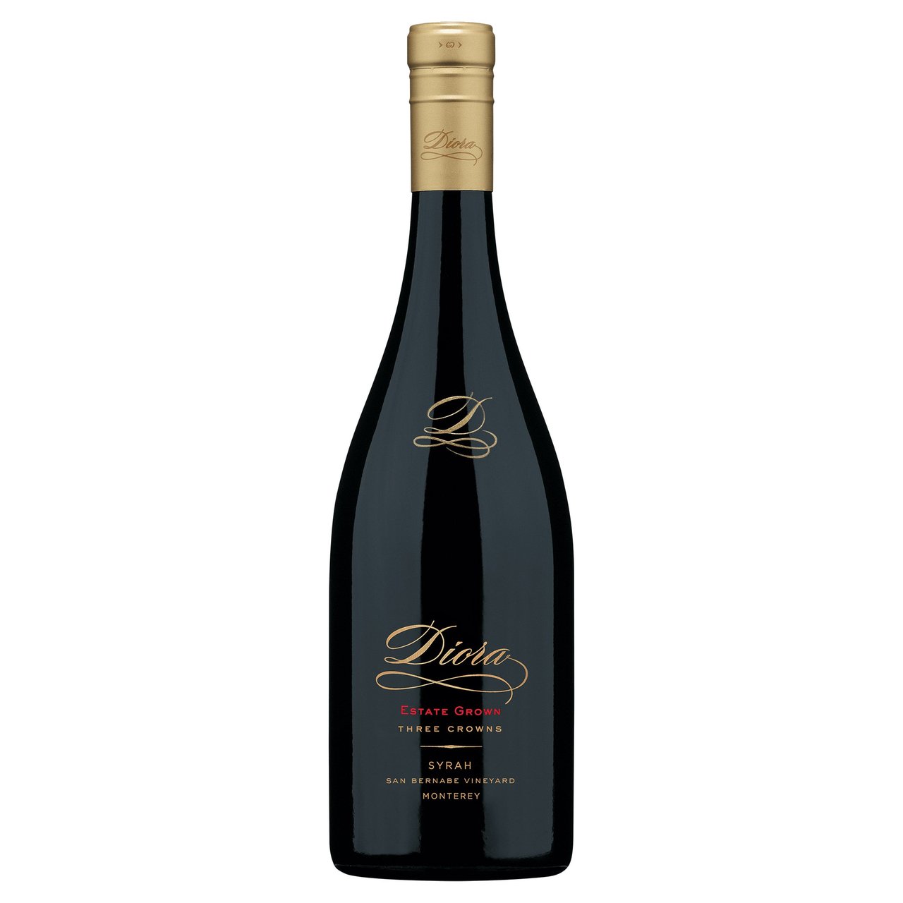 Diora Three Crowns Estate Syrah, San Bernabe, Monterey, CA 750ml - Image 1