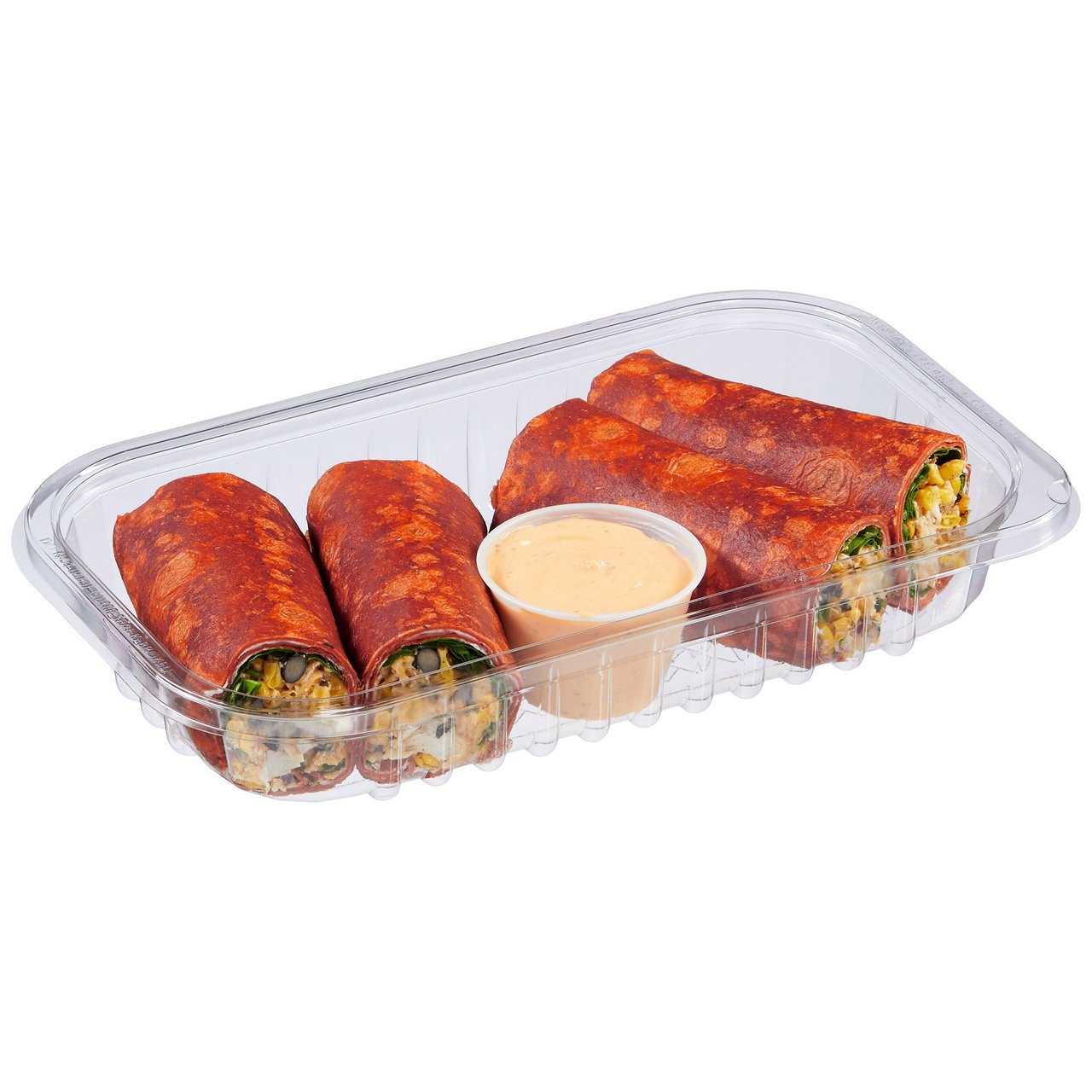 Southwest Wrap with Sauce & Rotisserie Chicken Per LB - Image 1