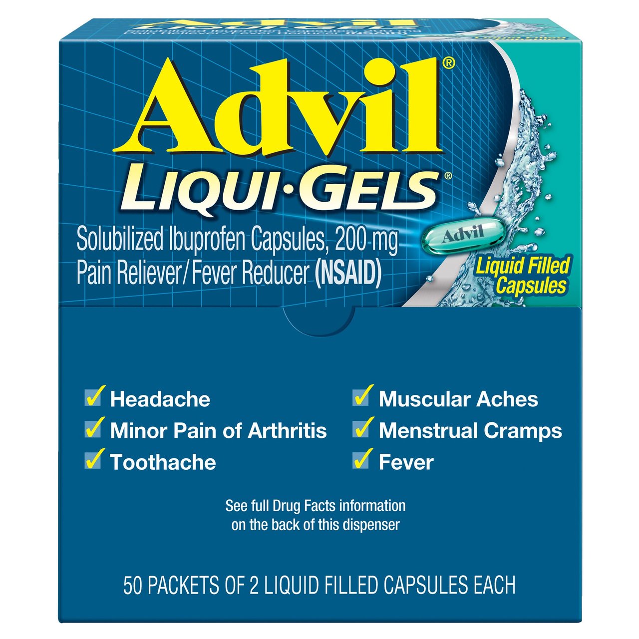 Advil Liqui-Gels 50/2pk - Image 1