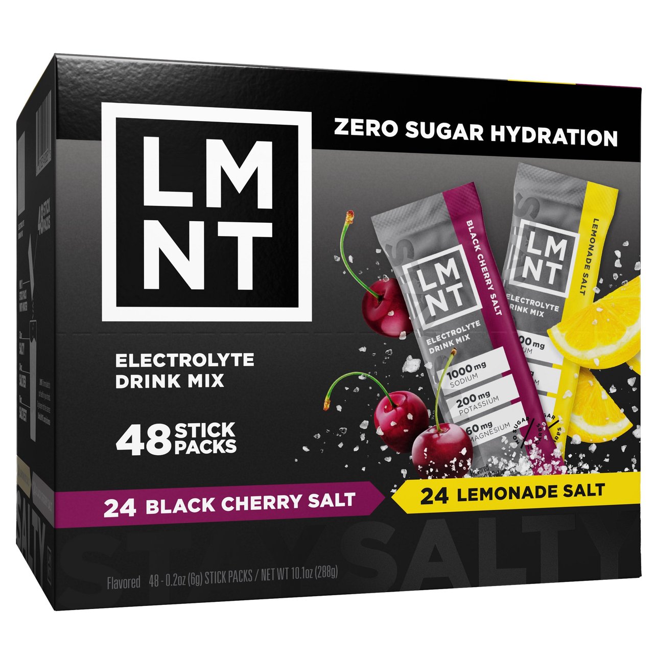 LMNT ZERO SUGAR ELECTROLYTES DRINK MIX 48CT VARIETY PACK - Image 1