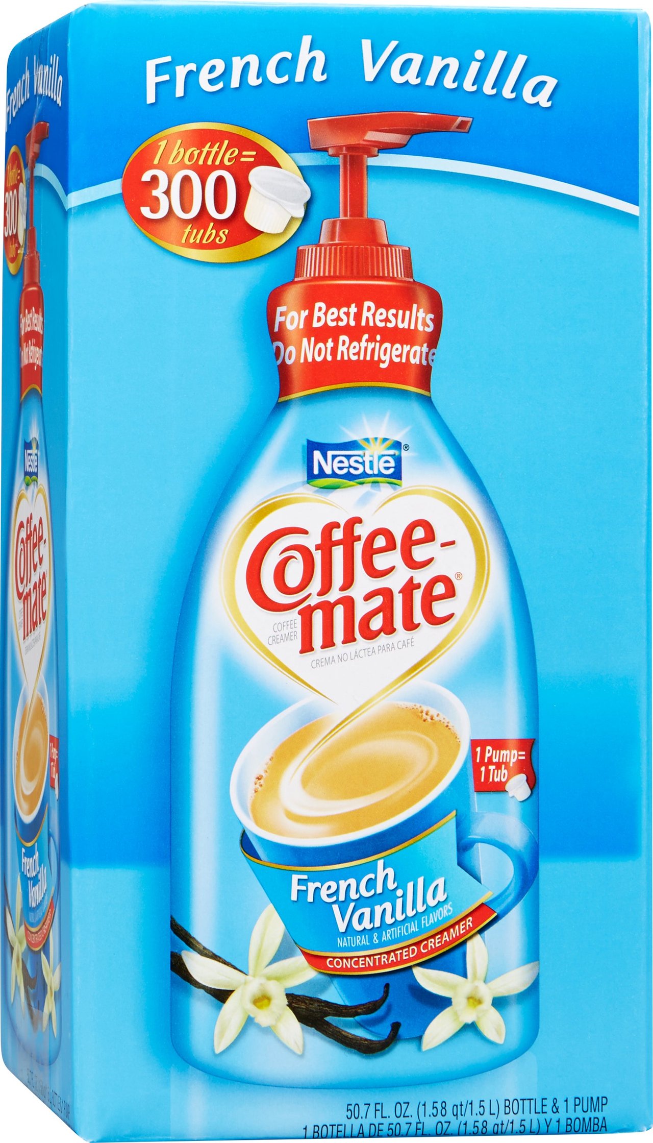 Coffee-Mate French Vanilla Creamer 1.5 Liter - Image 1
