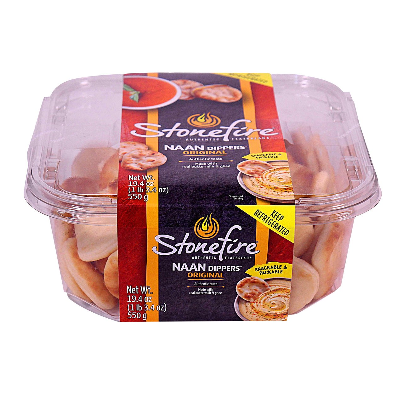 Stonefire Naan Dippers 19.4 Ounce Package - Image 1
