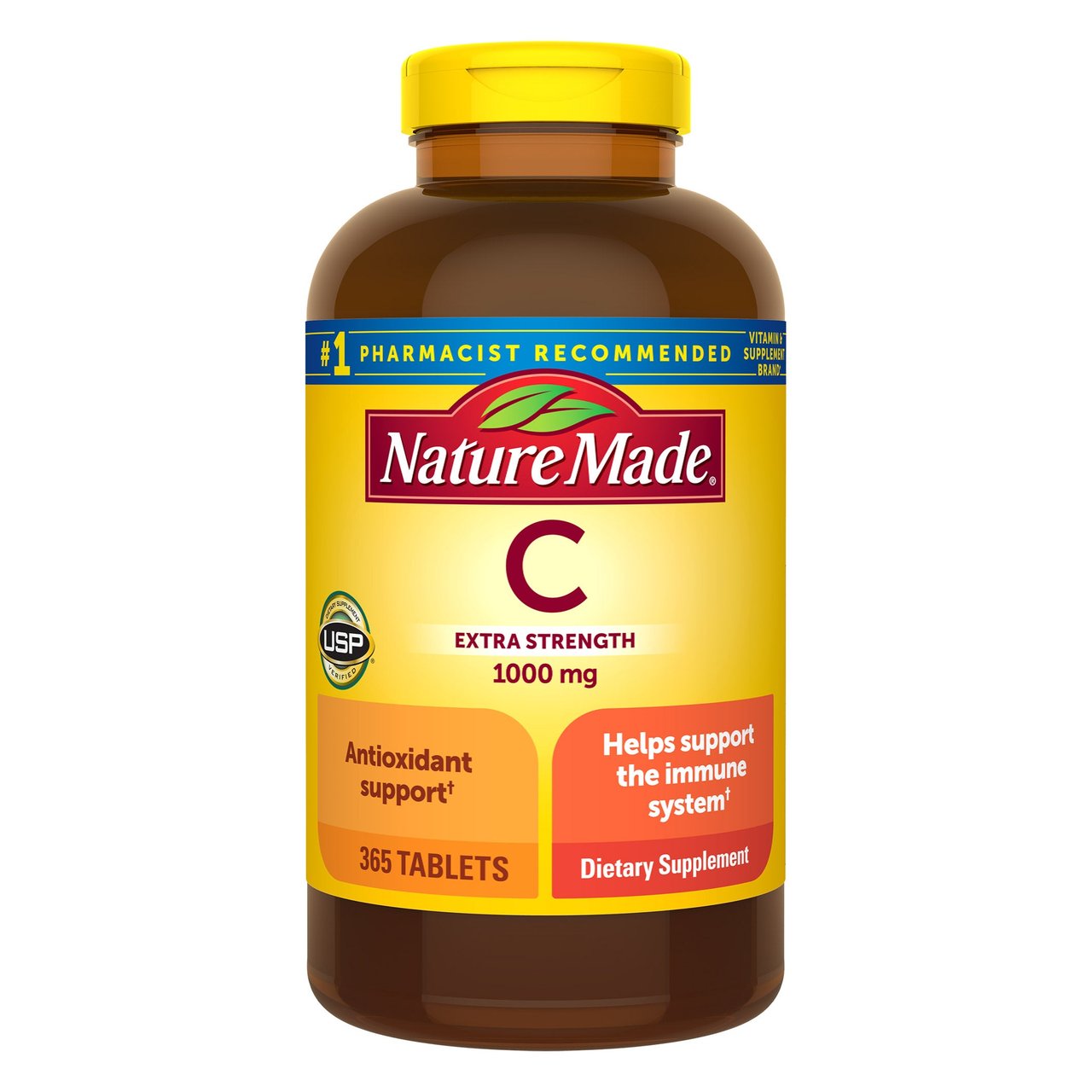 Nature Made Extra Strength Vitamin C 1,000 mg, 365 Tablets - Image 1