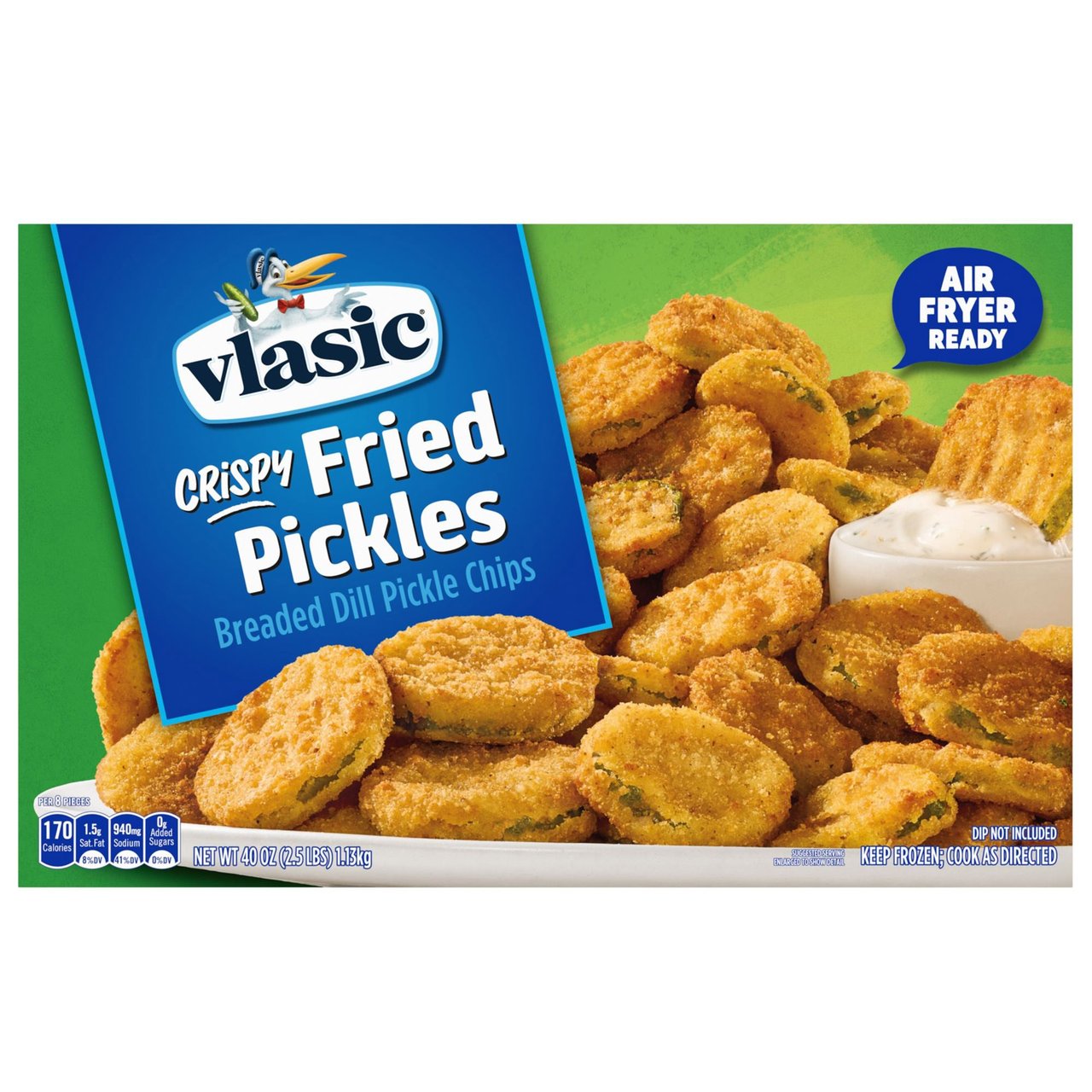 Vlasic Crispy Fried Pickles 40 oz - Image 1