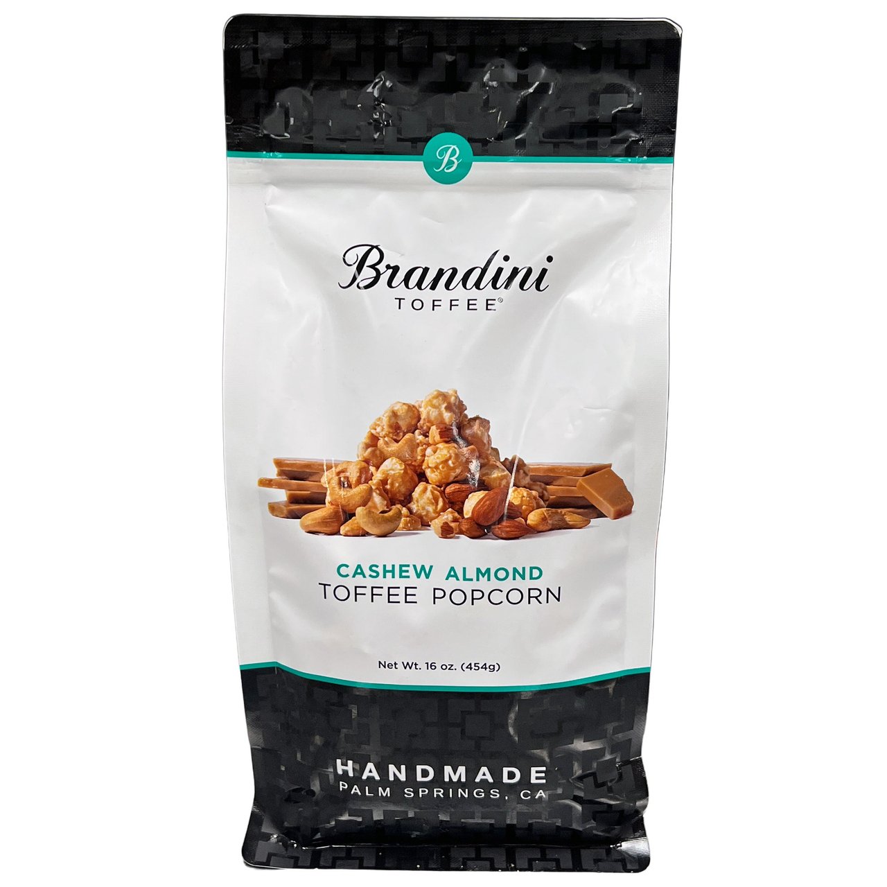 Brandini Cashew Almond Toffee Popcorn 16 oz - Image 1