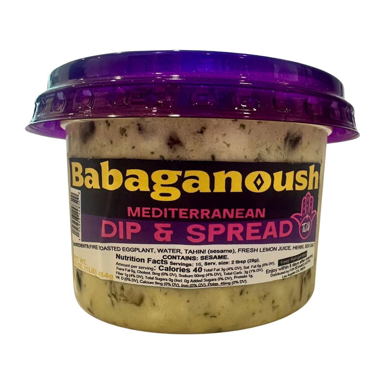 Tal's Mediterranean Babaganoush 16 oz - Image 1
