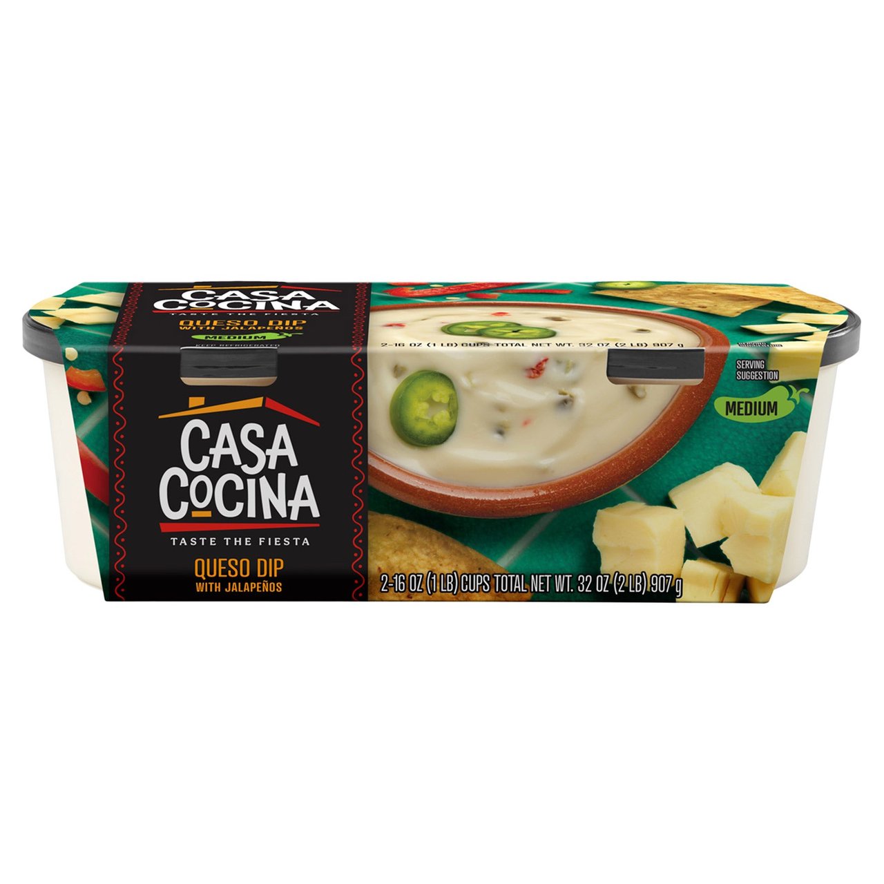 Casa Cocina Queso Cheese Dip 2 / 16 oz - Image 1