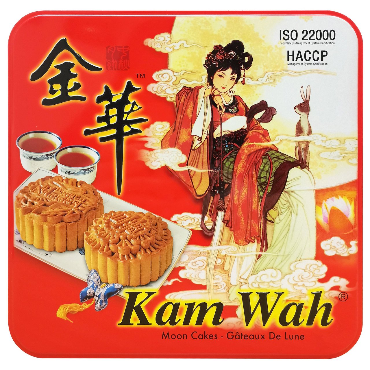 Kam Wah 4 of a Kind 2 Yolk Moon Cakes - Image 1
