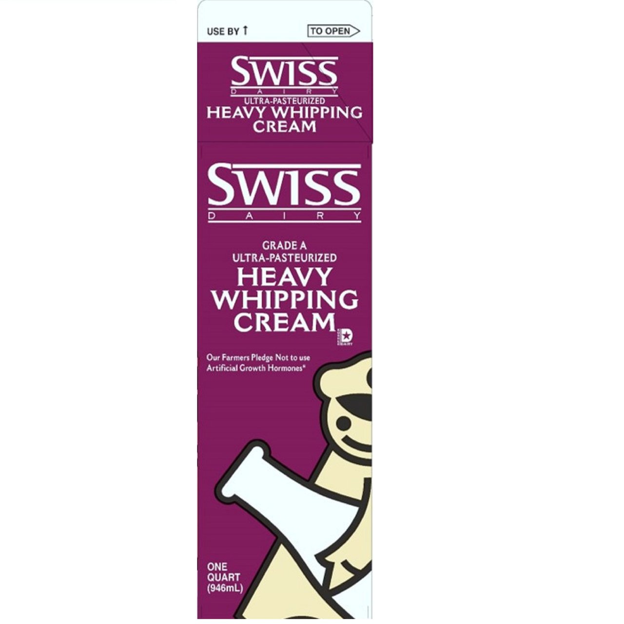 Heavy Whipping Cream 36% Milk Fat, 32 oz - Image 1