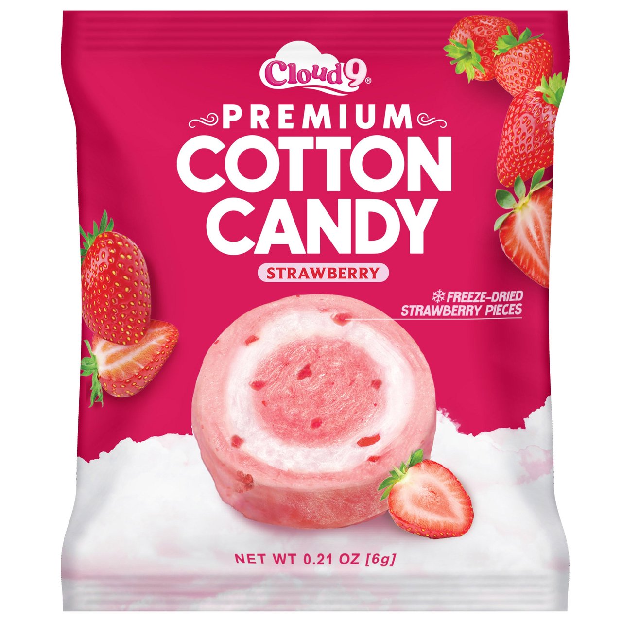 Cloud 9 Strawberry Cotton Candy 14/0.21 oz - Image 1
