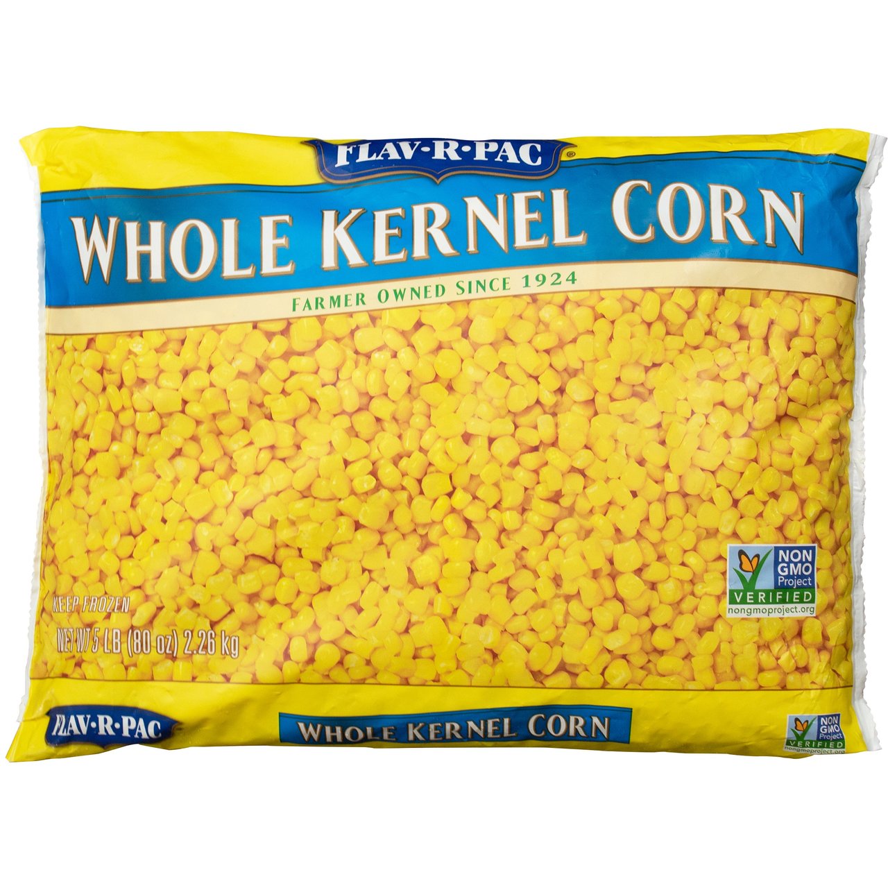 Flav-R-Pac Whole Kernel Corn, 5 lb - Image 1