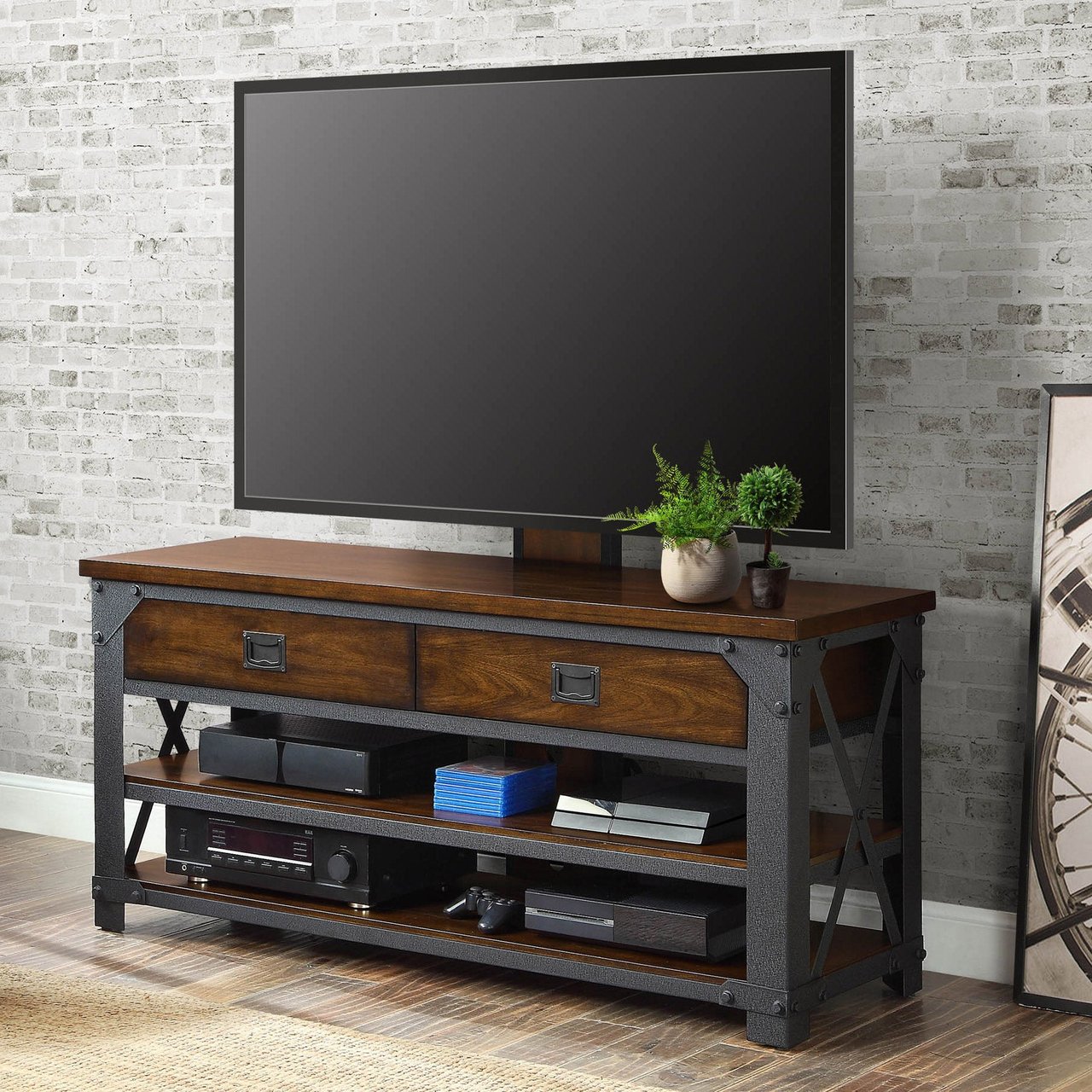Bayside Furnishings 3-in-1 TV Stand - Image 1