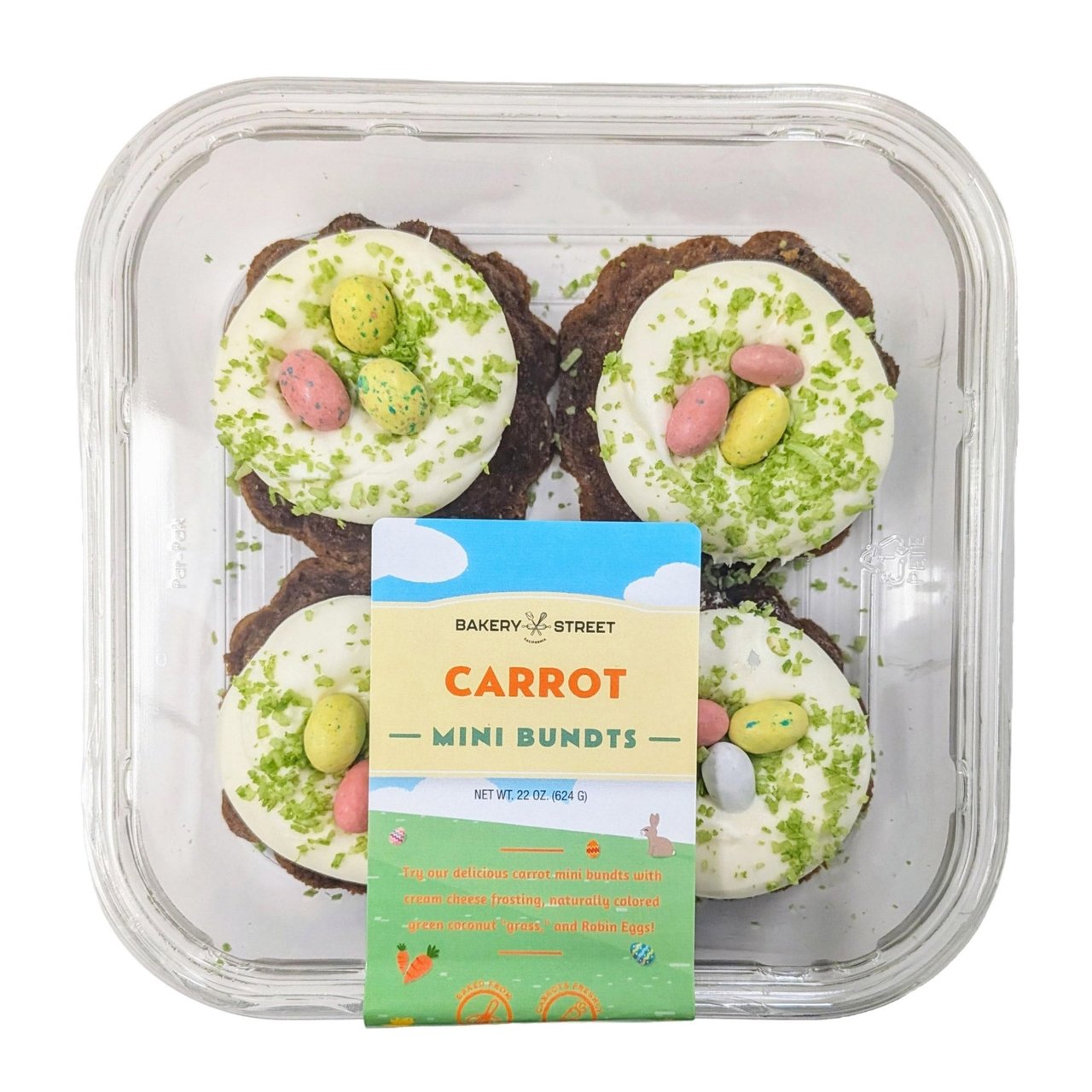 Bakery Street Carrot Mini Bundt, 22 Ounces - Image 1