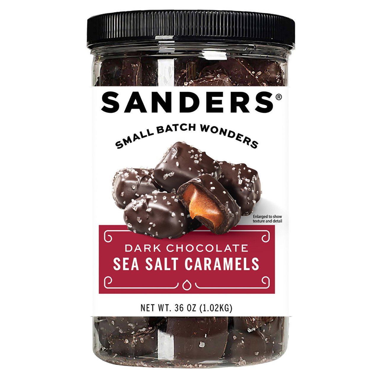 Sanders Sea Salt Caramels 36 oz - Image 1
