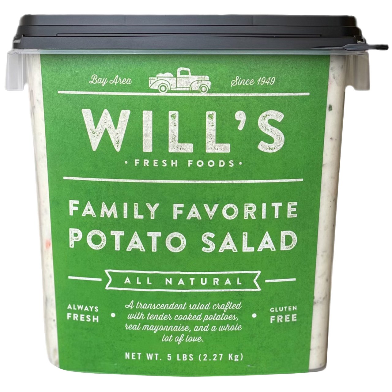 Will's Fresh Foods San Francisco Potato Salad, 5 Pounds - Image 1