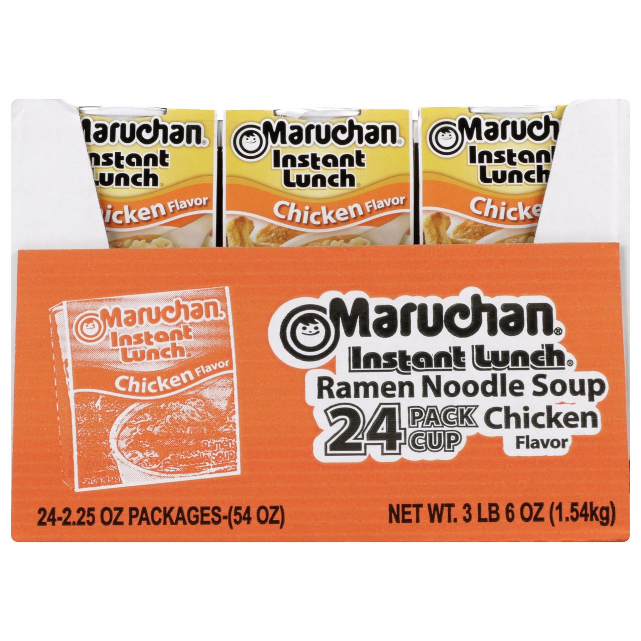 Maruchan Chicken Instant Lunch 24 Pack 2.25 oz Each - Image 1