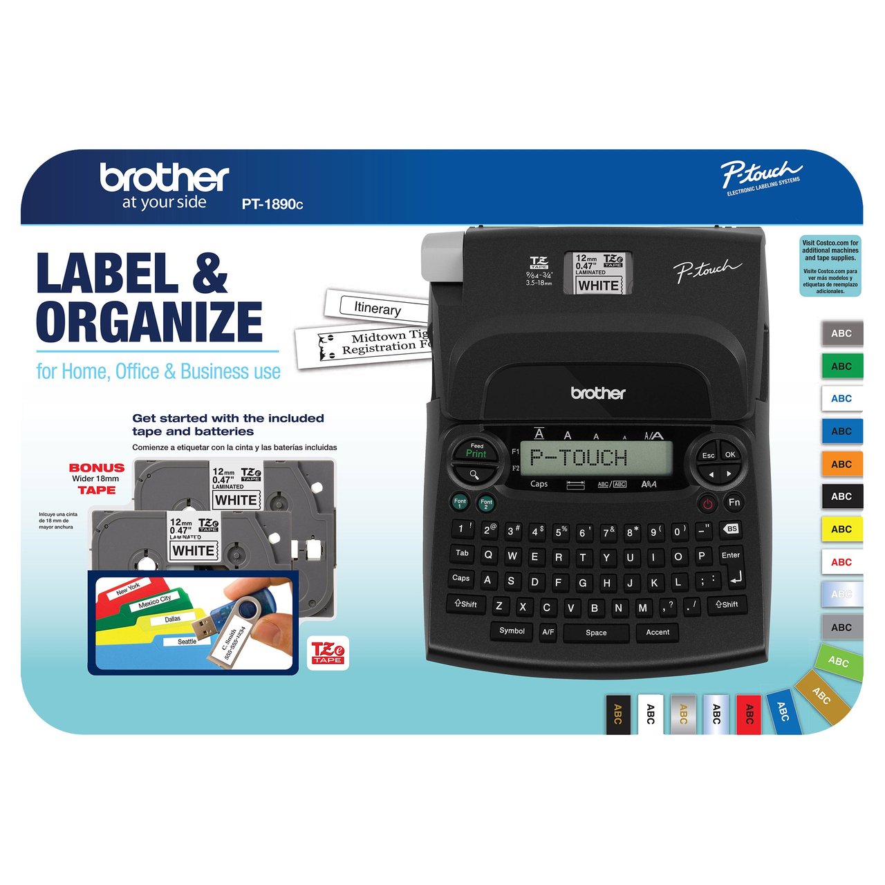Brother P-Touch Label Maker PT-1890C - Image 1