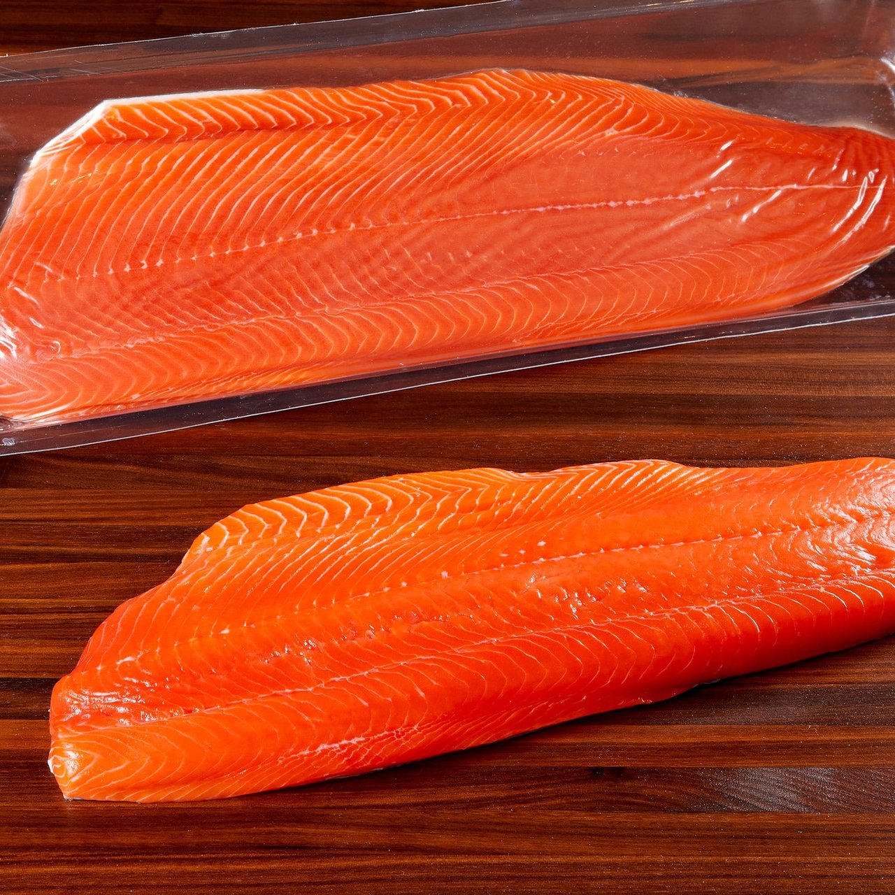 Wild Sockeye Salmon Fillet Previously Frozen Per Lb. - Image 1