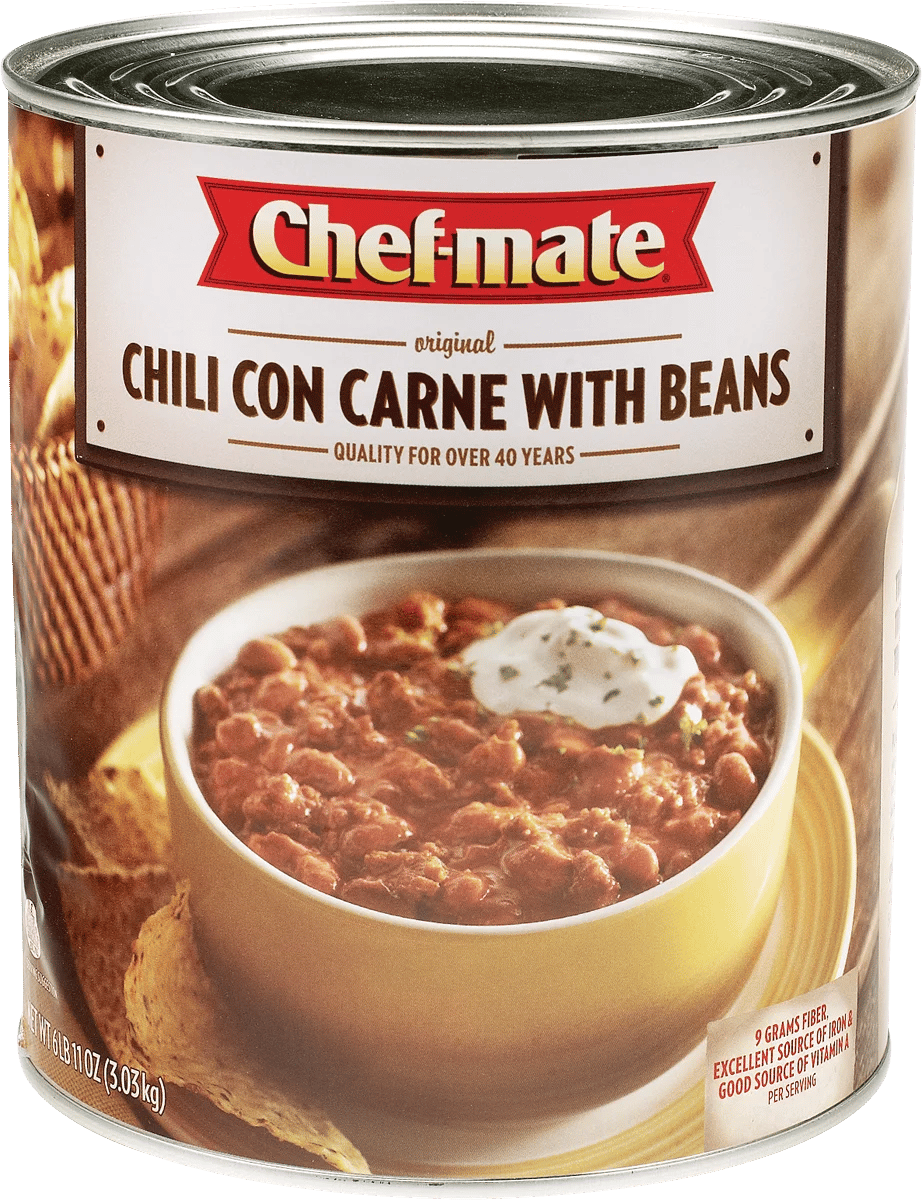 Chef-mate Chili with Beans #10 Can