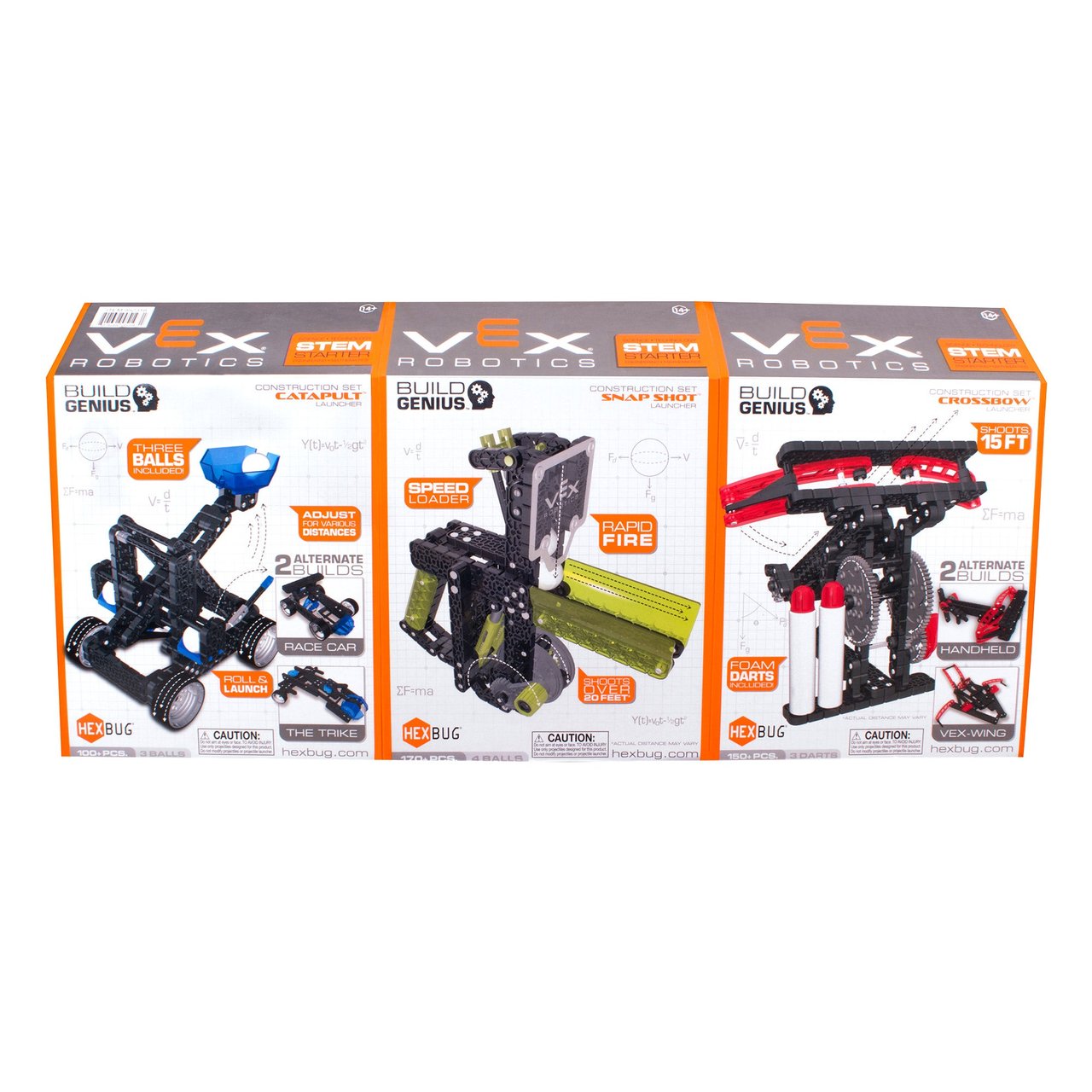 VEX Robotics Construction Vehicle Set 3-Pack