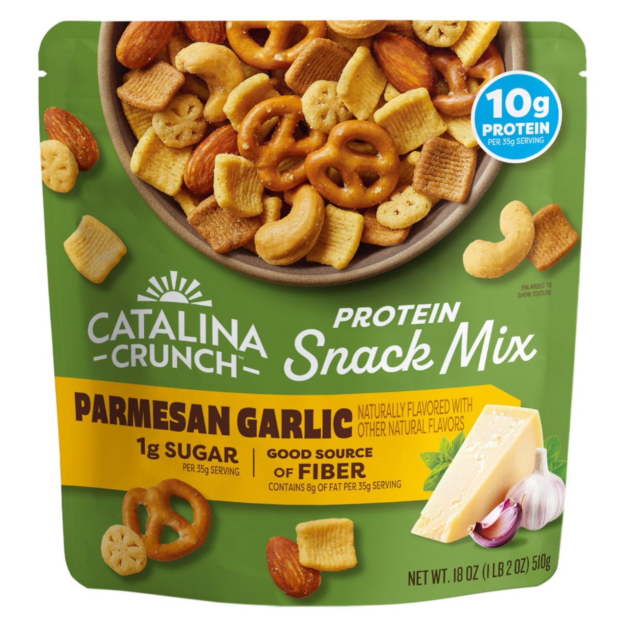Catalina Crunch Parmesan Garlic Protein Snack Mix, 18 oz - Image 1
