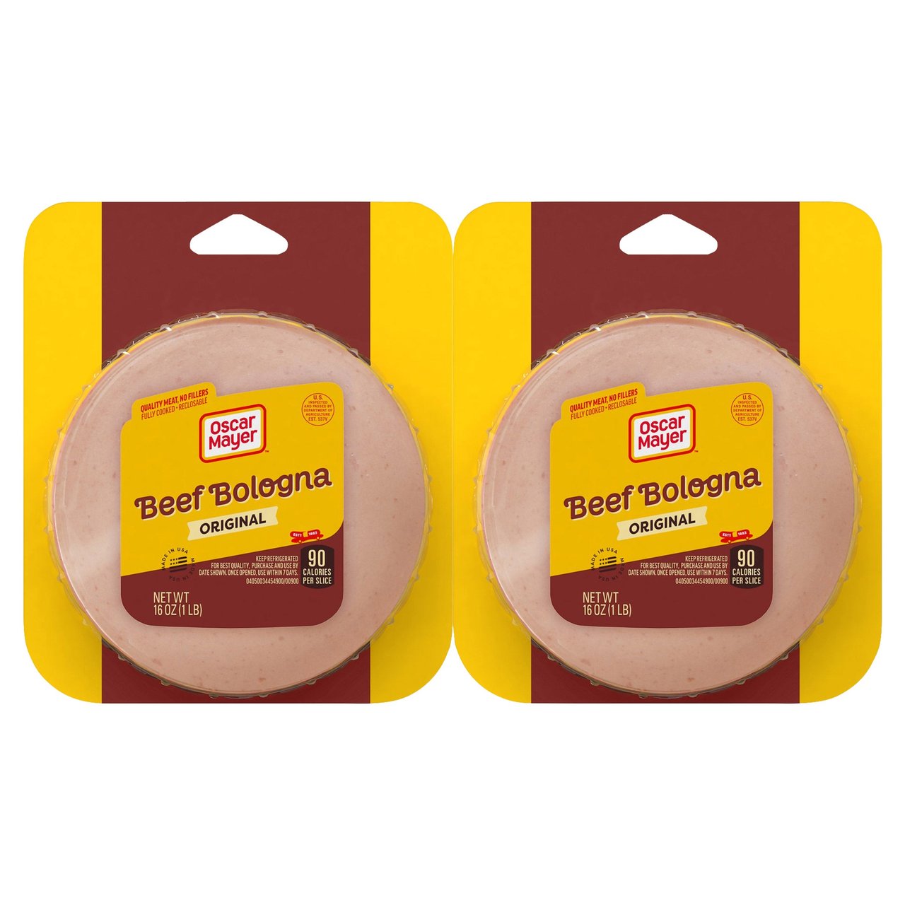 Oscar Mayer Beef Bologna 2/16 oz (2 lbs) - Image 1