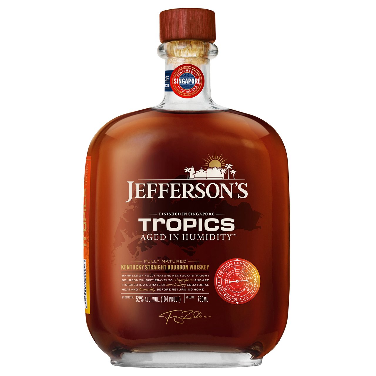 Jefferson's Tropics Bourbon Kentucky 750ml
