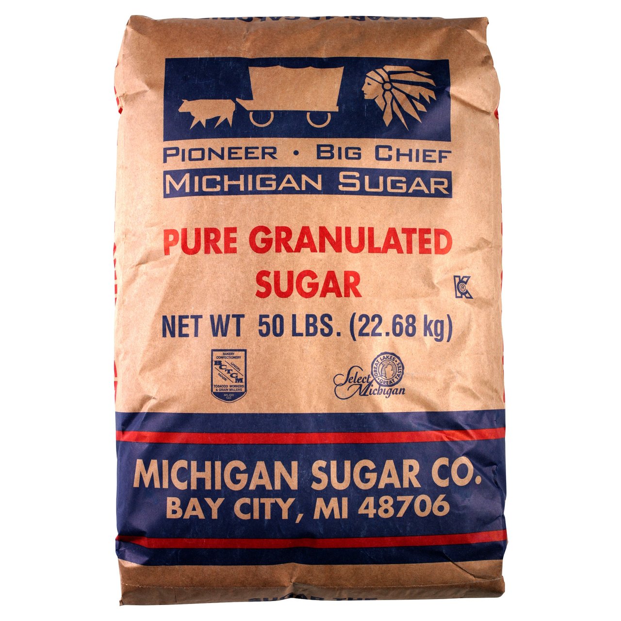 Pioneer Granulated Sugar 50 Pound Bag