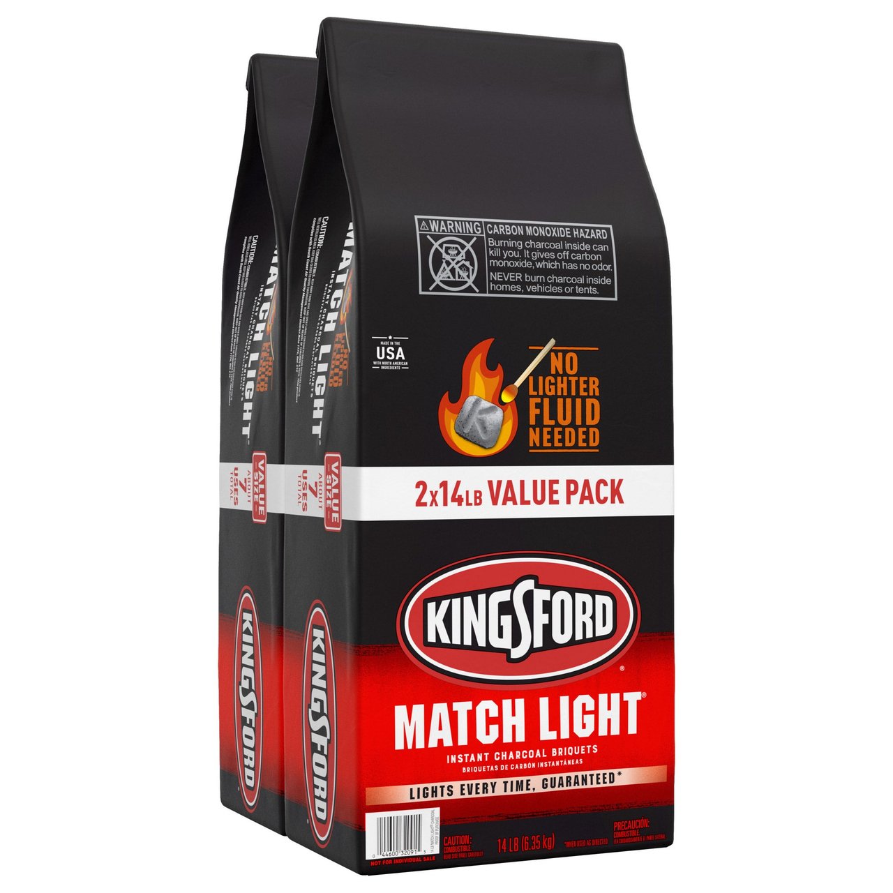 Kingsford Match Light Charcoal 2/14 lb Bags - Image 1