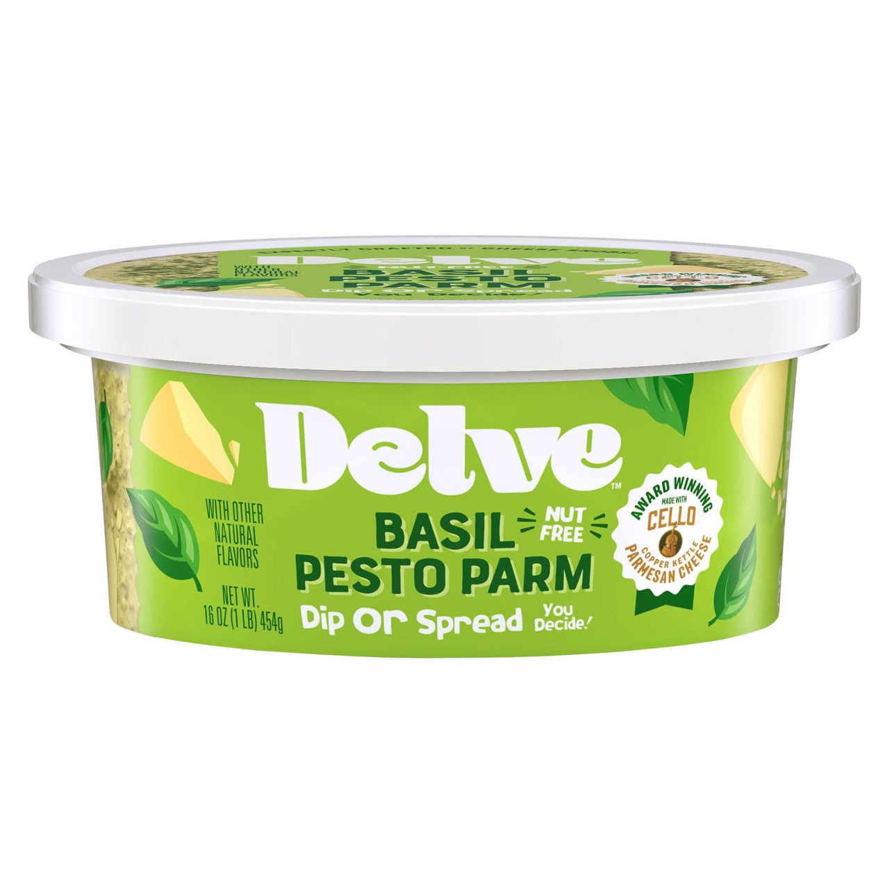 Delve Dip Basil Pesto Parm, 16 Ounces - Image 1