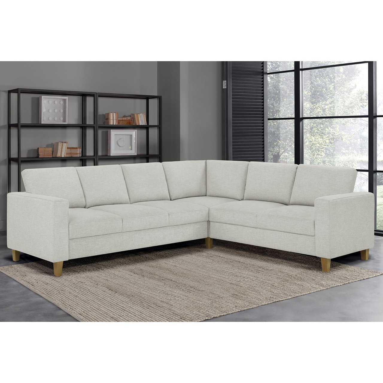Thomasville Dillard Fabric Convertible Sleeper Sectional - Image 1