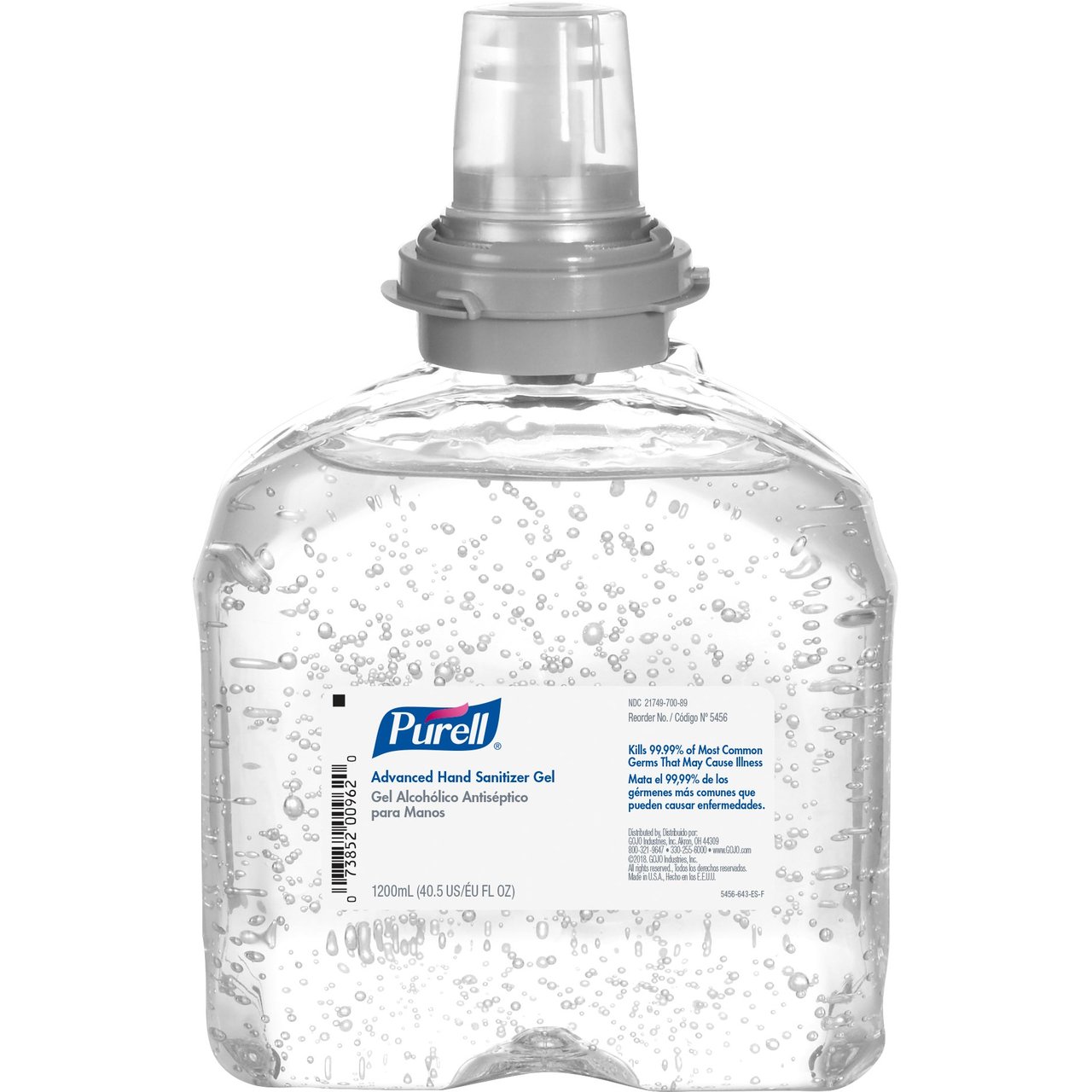 PURELL TFX Hand Sanitizer Gel, 1200 mL Refill - Image 1