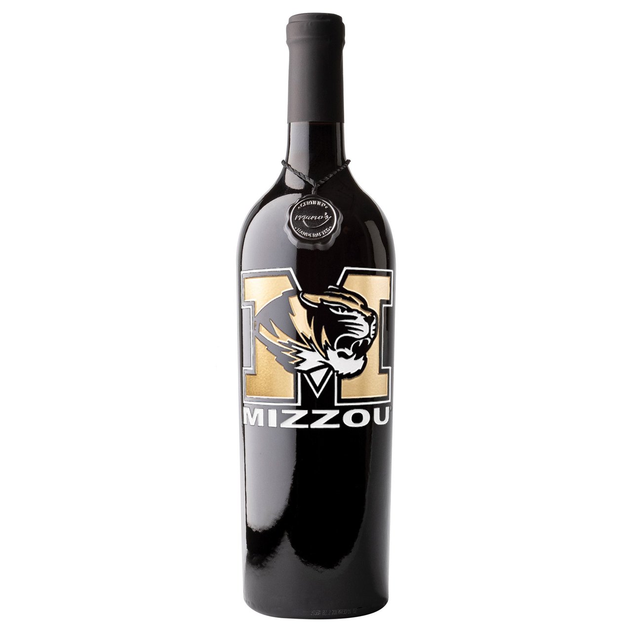 Missouri Logo Etched Cabernet California 750ML - Image 1