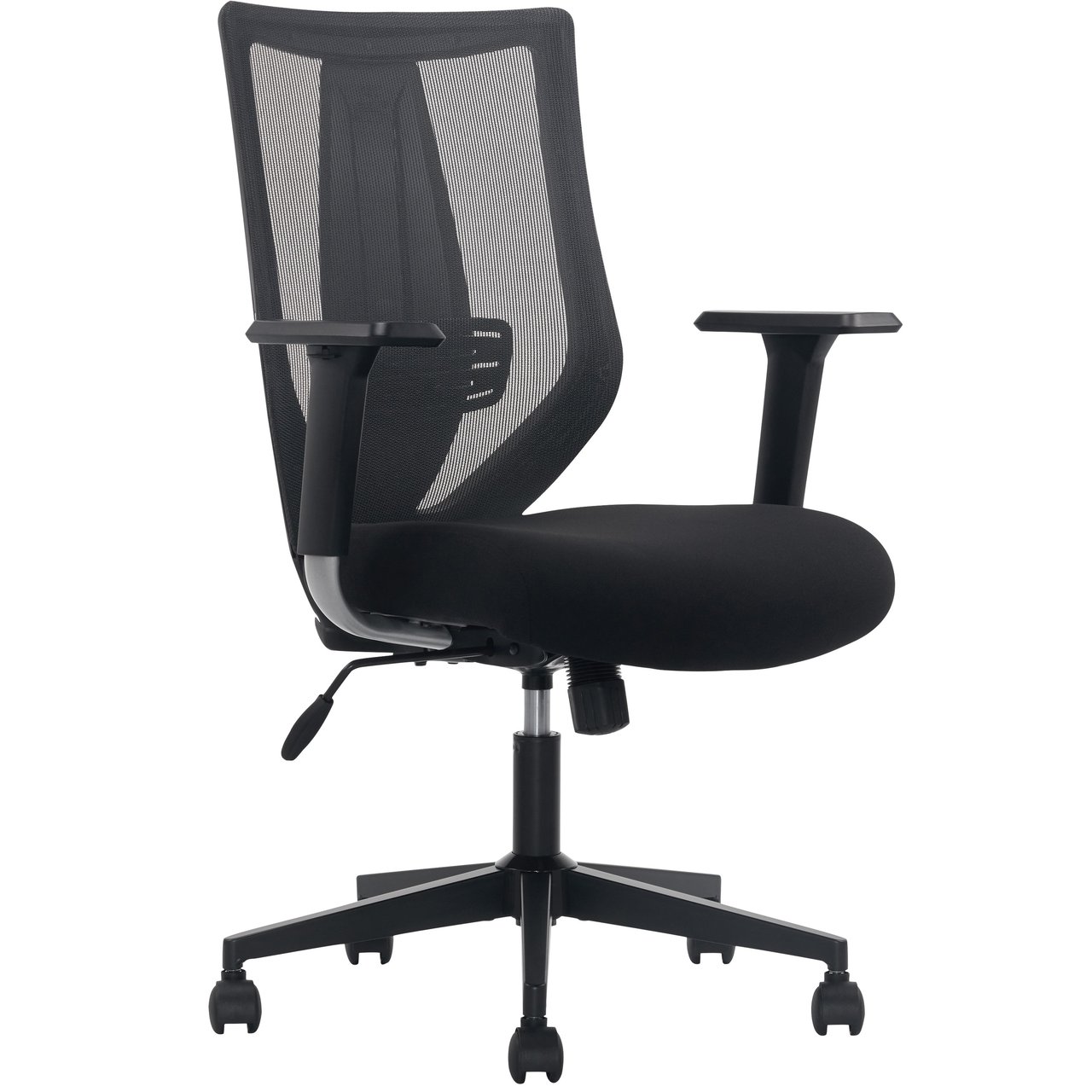 True Innovations Mesh Office Chair with Metal Base - Image 1