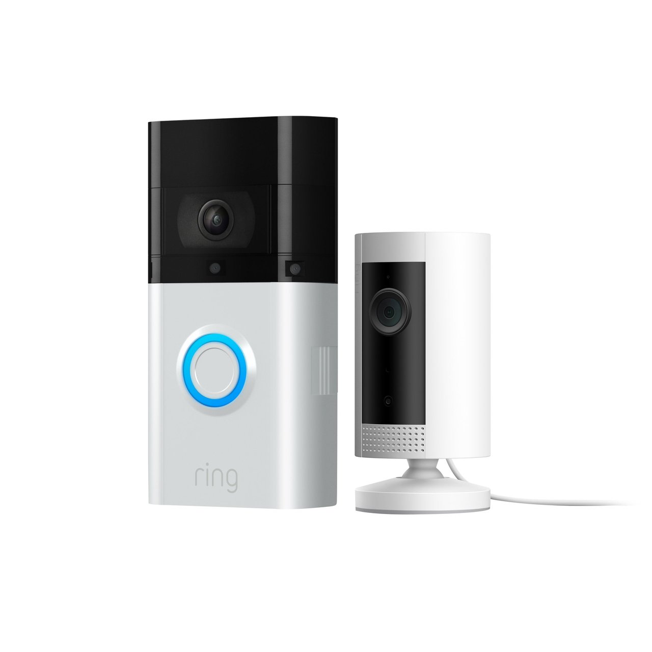 Ring Video Doorbell 3+ and Indoor Camera with Battery - Image 1