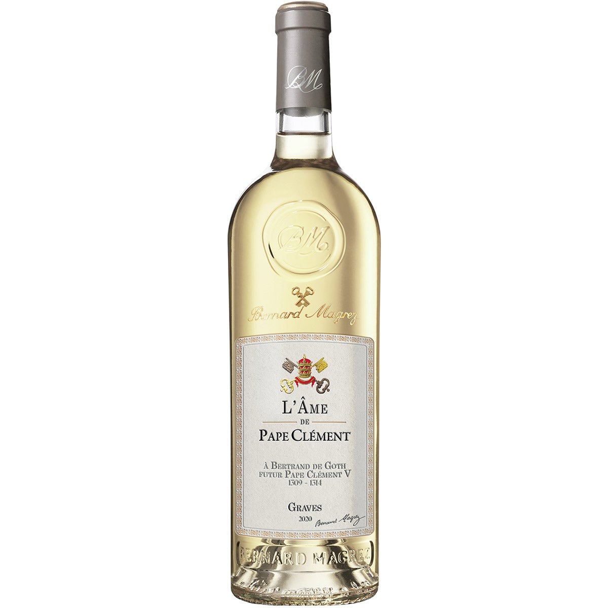 L'Âme de Pape Clément Graves Blanc, France 750ML - Image 1