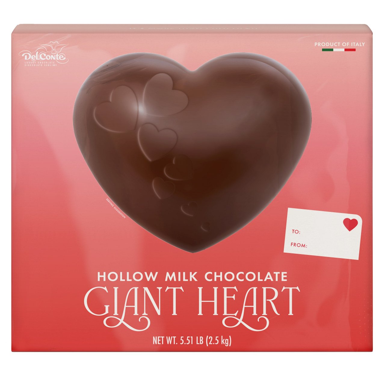 Del Conte Giant Heart 5.5 Pounds - Image 1