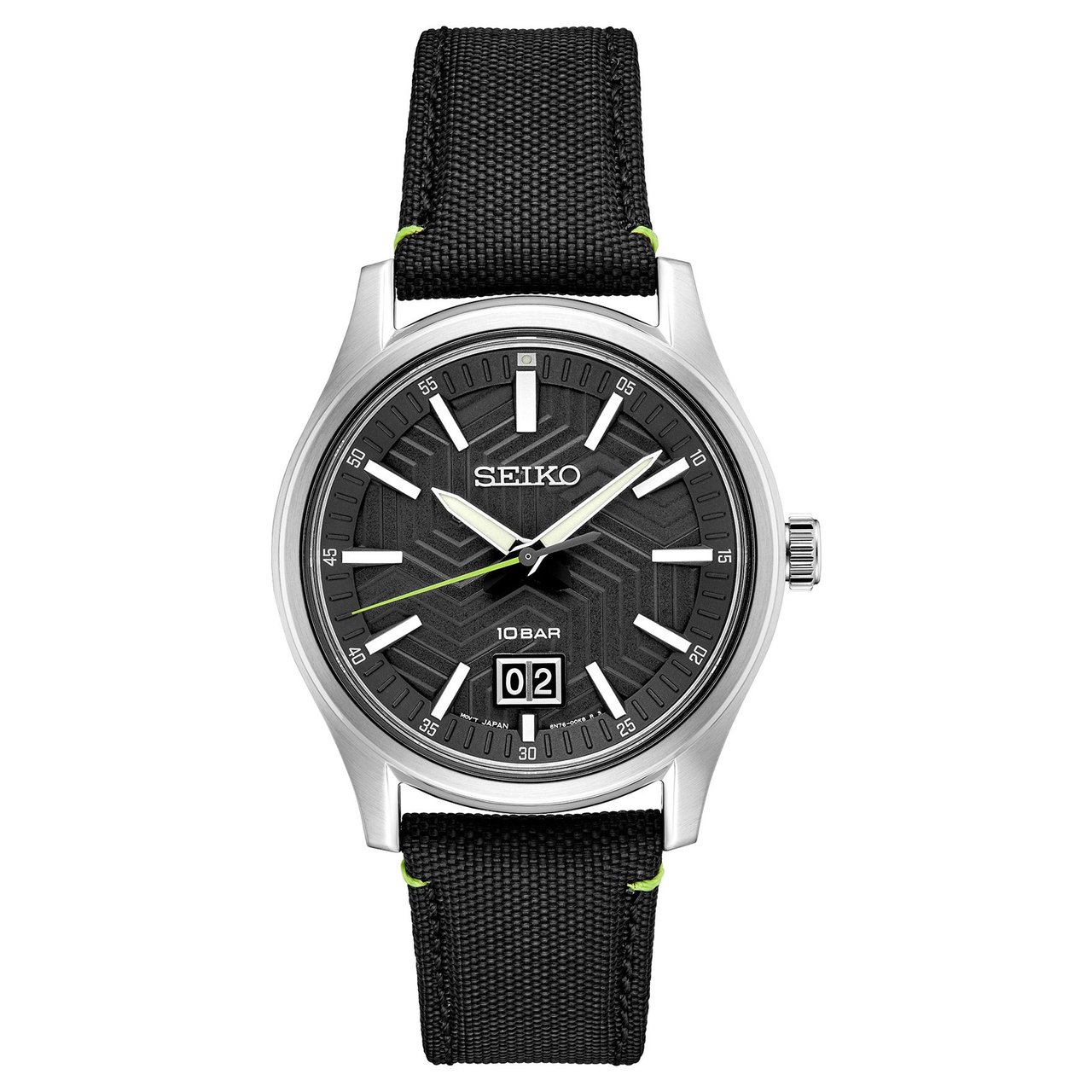 Seiko Urban Sports Stainless Steel Case Men's Watch