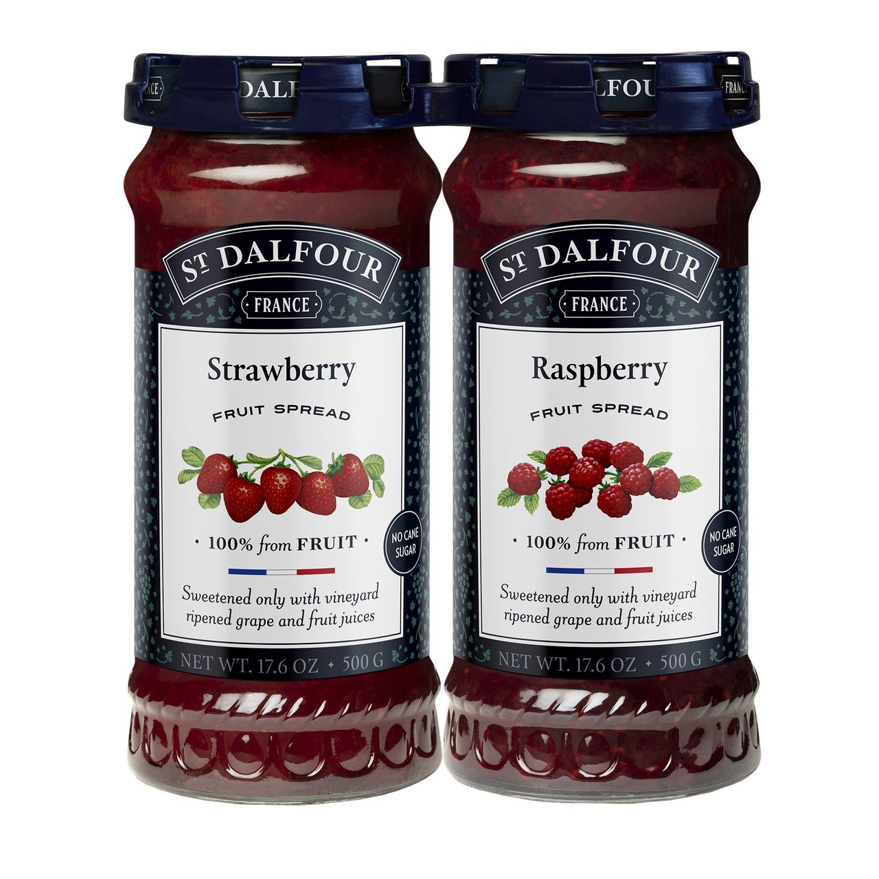 St Dalfour Fruit Spread Variety, 2/17.6 oz - Image 1