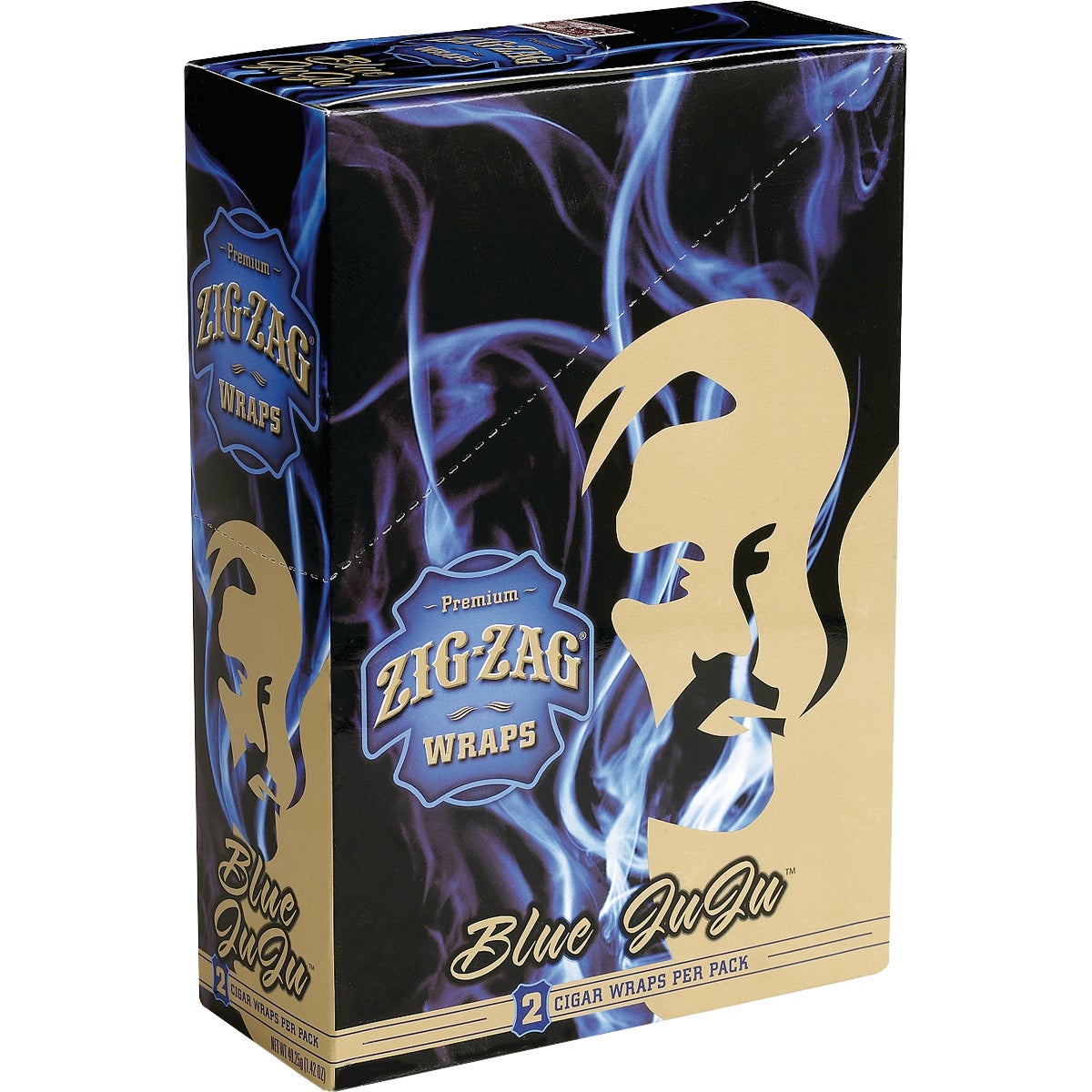 Zig-Zag Blueberry Cigar Wraps, 25-Pack (2 Wraps Per Pack)