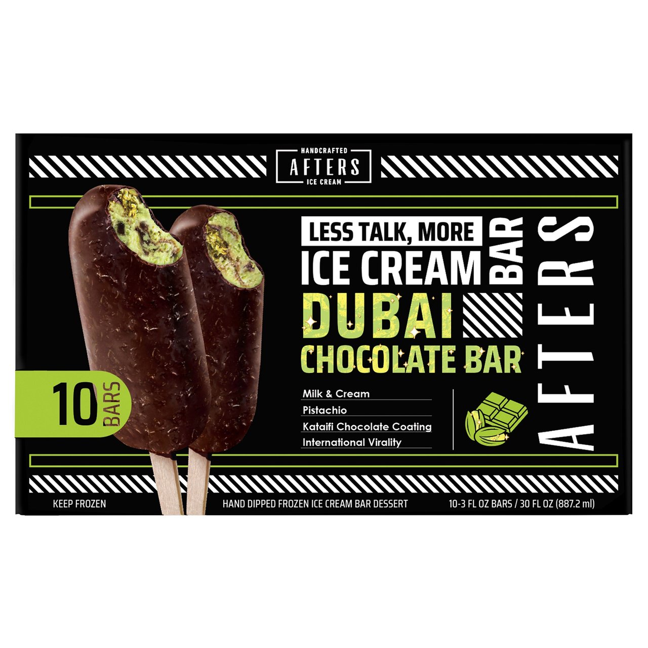 Afters Ice Cream Dubai Chocolate Bar 10/3 oz - Image 1