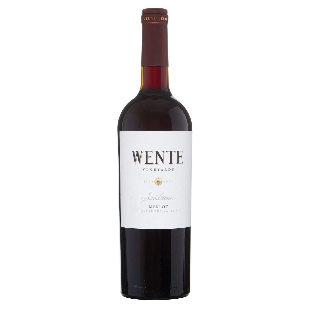 Wente Vineyards Sandstone Merlot Central Coast, CA 750ML - Image 1