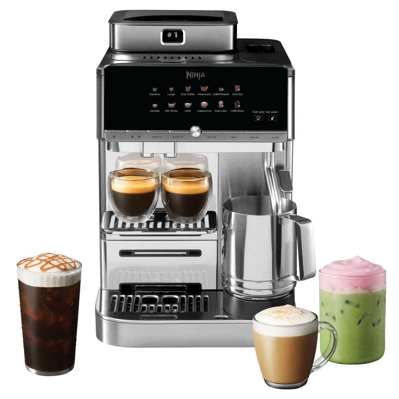NINJA LUXE AUTO BARISTA ESPRESSO MACHINE ^ - Image 1