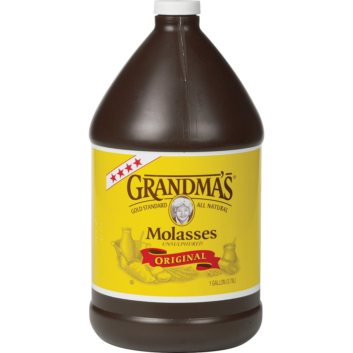 Grandma's 4 Star Molasses, 1 Gallon