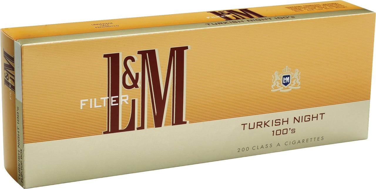 L&M Turkish Night 100s Box Cigarettes