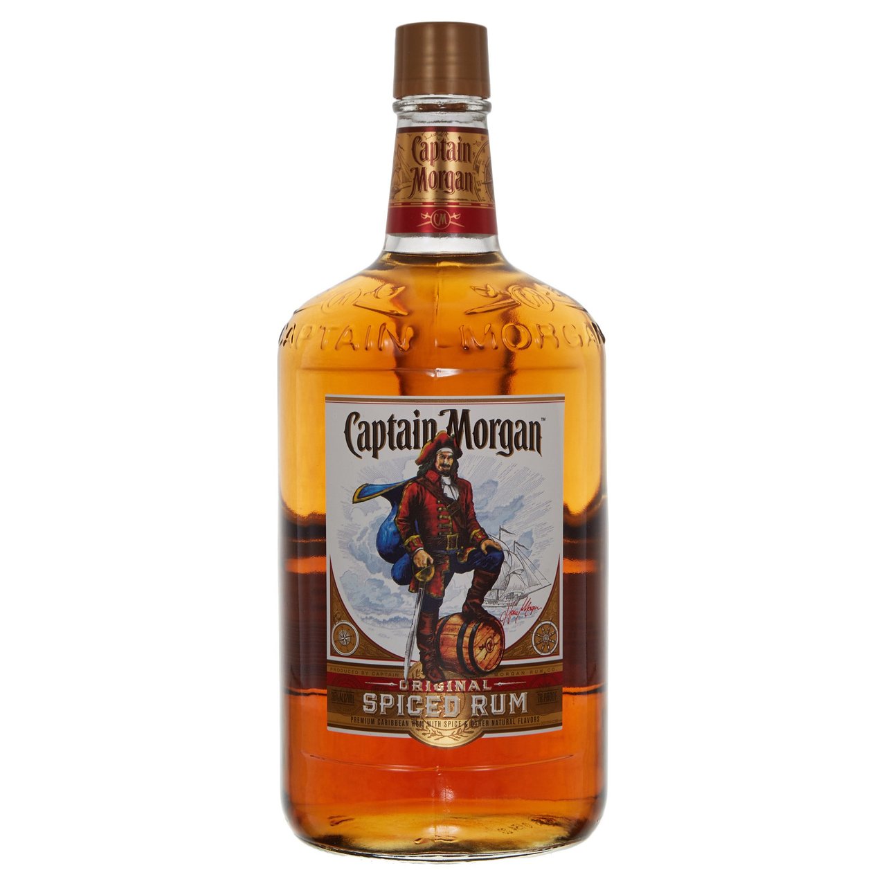 Captain Morgan Spiced Rum Virgin Islands 1.75L - Image 1